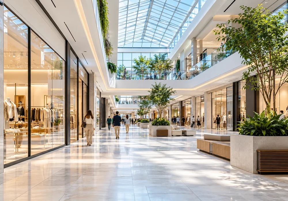 Shopping centres